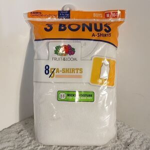 8 Fruit Of The Loom Boys A-Shirts